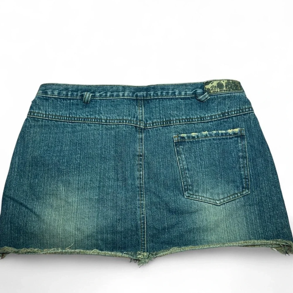 Y2K Samuel & Kevin denim micro mini skirt 💙